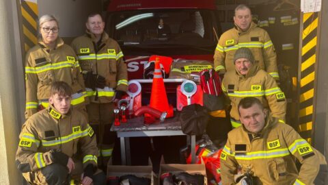 Sprzęt strażacki dla OSP zakupiony z budżetu gminy Pleszew.
