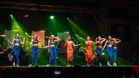 Koncert Noworoczny odbywający się w Hali Widowiskowo-Sportowej w Pleszewie.