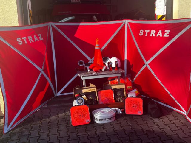 Sprzęt strażacki dla OSP zakupiony z budżetu gminy Pleszew.